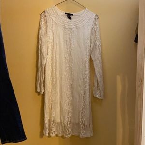 Off white dress  medium